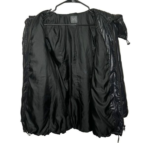 Armani Gloss Puffer Jacket Womens Small - Picture 3 of 4
